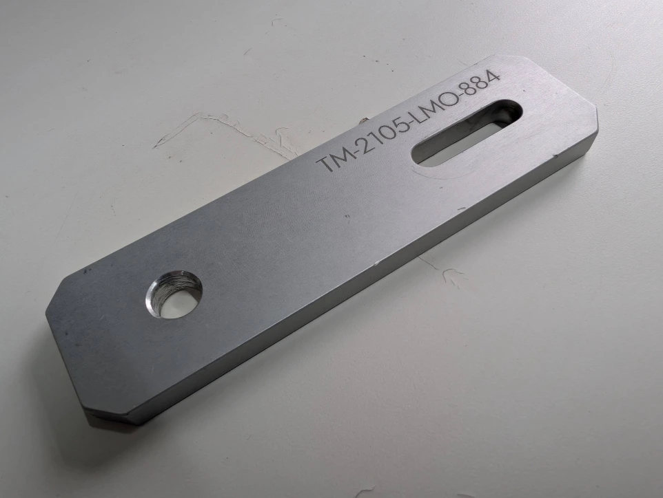 Gegraveerd onderdeel