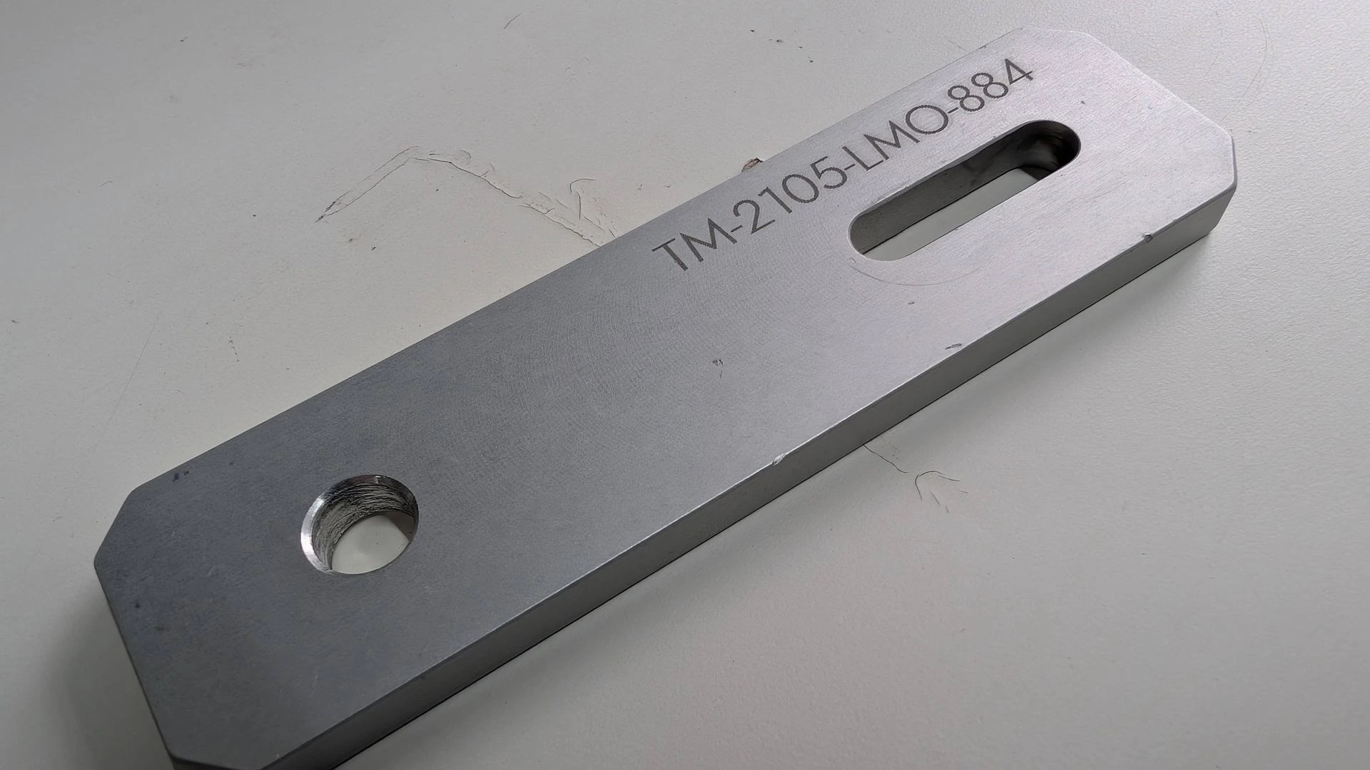 Gegraveerd machinedeel